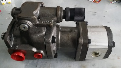 高低压双联泵BERARMA变量叶片泵+RONZIO高压齿轮泵